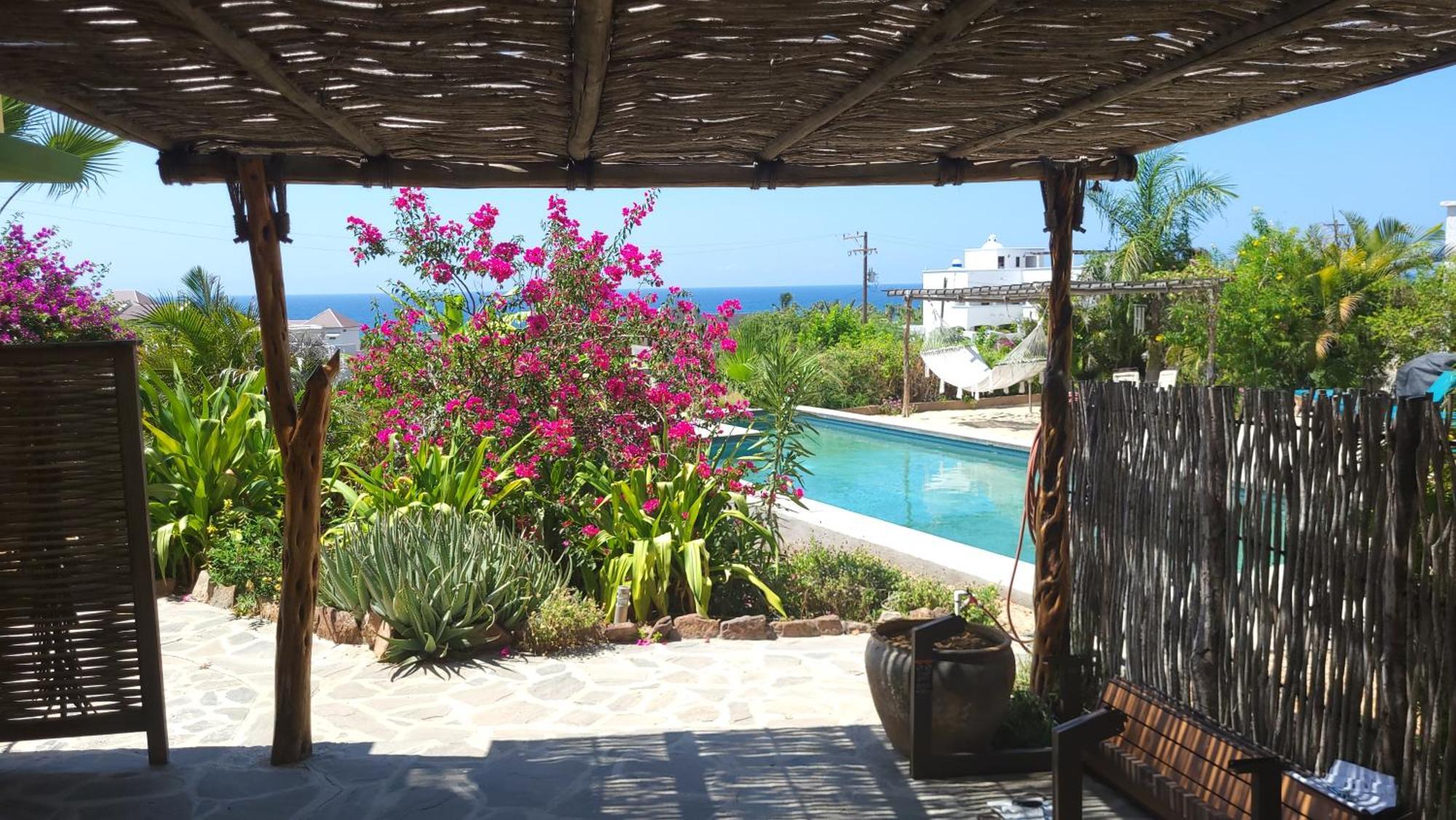 Casa Flores Casitas Todos Santos Exteriör bild