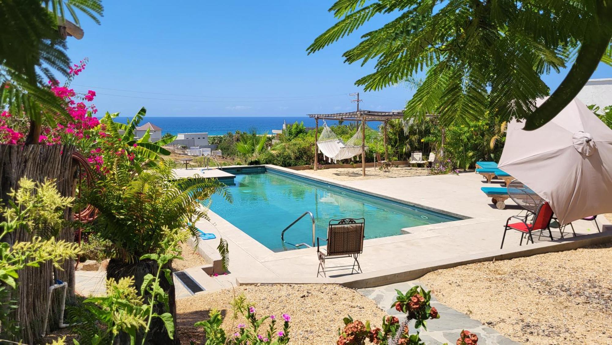 Casa Flores Casitas Todos Santos Exteriör bild