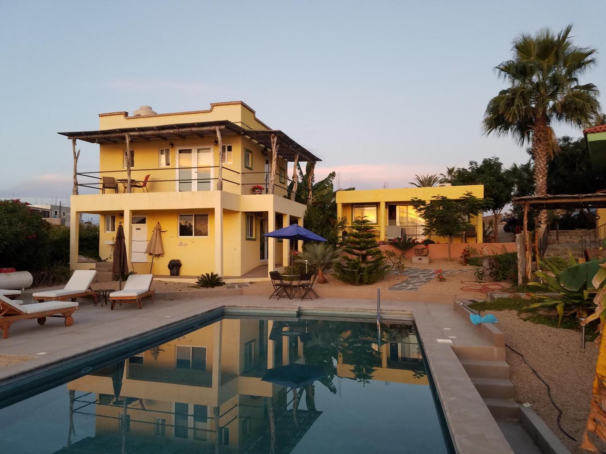 Casa Flores Casitas Todos Santos Exteriör bild